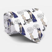 Rant Cartoon Stropdas (Opgerold)