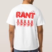 RANT RooSTER T-shirt (Achterkant)