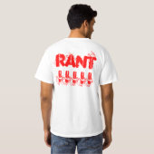 RANT RooSTER T-shirt (Achterkant volledig)