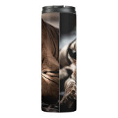 ranthambore Wilde tijger Fine art afbeelding portr Thermosbeker (Achterkant)