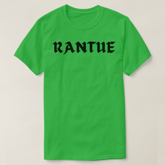 RANTUE 1 T-SHIRT (Design voorkant)
