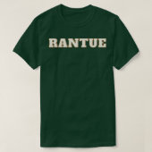 RANTUE 2 T-SHIRT (Design voorkant)