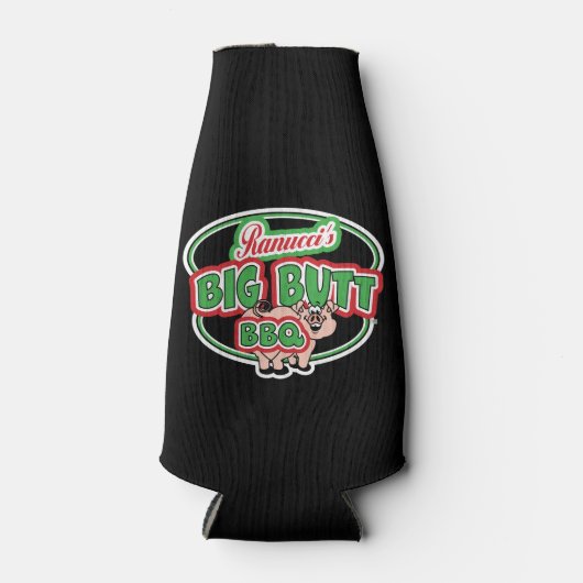 Ranucci's Big Butt BBQ Bottle Cooler (Voorkant)