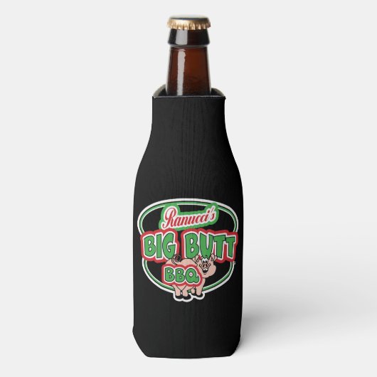 Ranucci's Big Butt BBQ Bottle Cooler (Fles Voorkant)