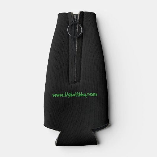 Ranucci's Big Butt BBQ Bottle Cooler (Achterkant)