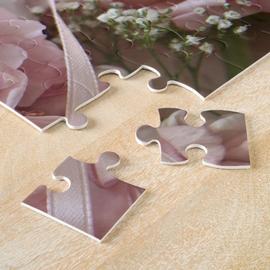 Ranunculus, andere bloei legpuzzel (Zijkant)