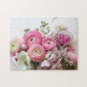 Ranunculus, andere bloei legpuzzel (Horizontaal)