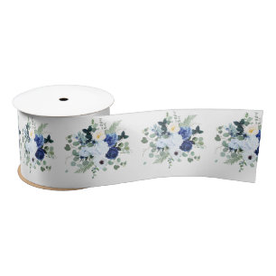 Ranunculus Anemone Hydrangea Roos Witte achtergron Satijnen Lint