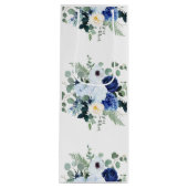 Ranunculus Anemone Hydrangea Roos Witte achtergron Wijn Cadeautas (Voorkant)