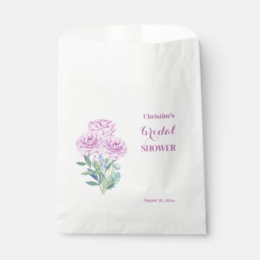 Ranunculus & Anemonen  Vrijgezellenfeest Bedankzakje (Voorkant)