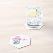 Ranunculus & Anemones Vrijgezellenfeest gepersonal Kartonnen Onderzetters (Insitu)