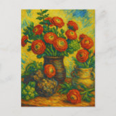 Ranunculus-ansichtkaart Briefkaart (Voorkant)