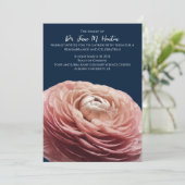 Ranunculus begrafenis herdenking 011124E Kaart (Staand voorkant)