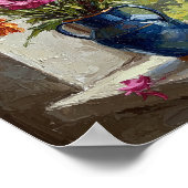 Ranunculus Bouquet | Impressionist Still Life Poster (Hoek)