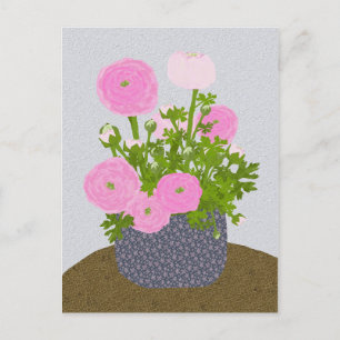 Ranunculus-Briefkaart Briefkaart