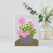 Ranunculus-Briefkaart Briefkaart (Staand voorkant)