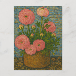Ranunculus-Briefkaart Briefkaart