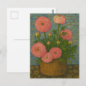 Ranunculus-Briefkaart Briefkaart (Voorkant / Achterkant)