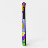 Ranunculus en Iris waterverf art Case-Mate iPhone Case (Achterkant/links)