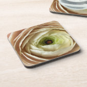 Ranunculus Flower Bier Onderzetter (Linkerzijde)