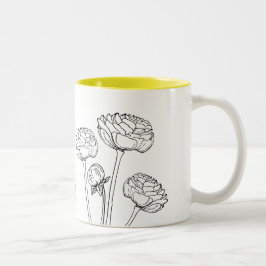 Ranunculus Flower Drawing Gardener Mok