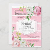 Ranunculus Flowers Uitnodiging (Voorkant)