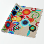 Ranunculus Luxury Wrapping Paper Cadeaupapier (Uitgerold)