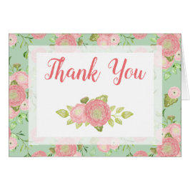 Ranunculus Mint Floral Spring bedankje
