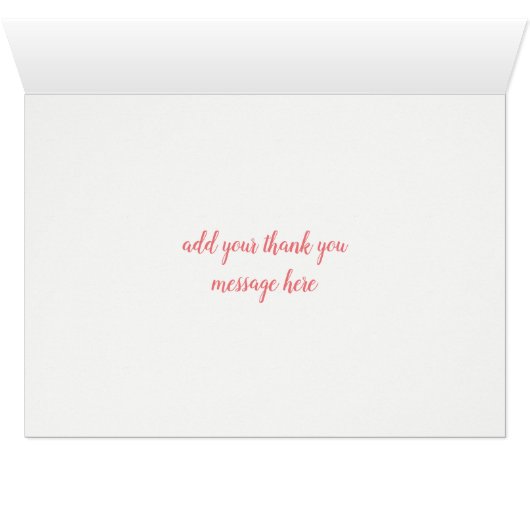 Ranunculus Mint Floral Spring bedankje (Binnen Horizontaal (Onder))