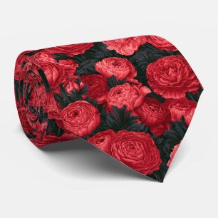 Ranunculus Patroon Verlovingsmannenkleding Fancy W Stropdas