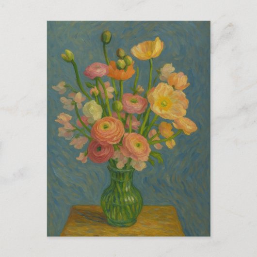 Ranunculus Postcard Briefkaart (Voorkant)