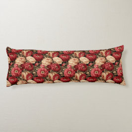 Ranunculus Print Rustieke Decoratie Romantische Zw Lichaamskussen