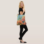 Ranunculus-schouderTas Tote Bag (Op model)