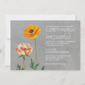 Ranunculus Wedding Invitations Kaart (Voorkant)