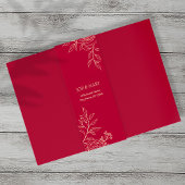 Ranunculus Wedding Jubileum Belly Band Portret Uitnodigingen Wikkel