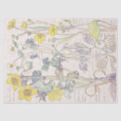 Ranunculus Wildflower Flowers Weefpapier Tissuepapier (Voorkant)