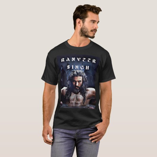 Ranveer singh Padmavat T-shirt (Voorkant volledig)