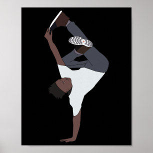  Rap 80s 90s Hip Hop Lover Urban Dance Danc Poster