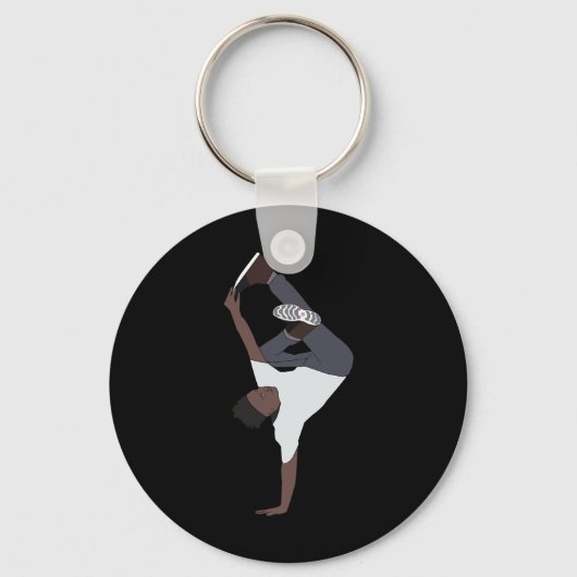 Rap 80s 90s Hip Hop Lover Urban Dance Danc Sleutelhanger (Voorkant)