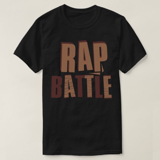Rap Battle T-shirt (Design voorkant)