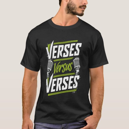Rap Battles Freestyle Rap Competitie Battle Rappe T-shirt (Voorkant)
