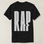 rap bold design t-shirt (Design voorkant)