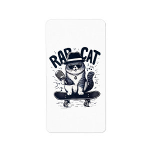 Rap Cat Harmony Etiket