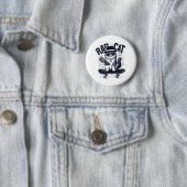 Rap Cat Harmony Ronde Button 5,7 Cm (In situ)
