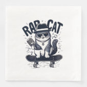Rap Cat Harmony Servet (Voorkant)