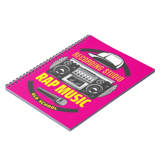 Rap Chronicles: Het atelier van de OG Notitieboek (Linkerzijde)