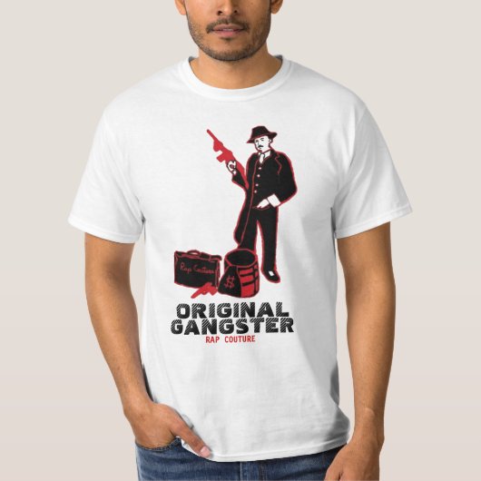 Rap Couture - Mobster Original Gangster T-shirt (Voorkant)