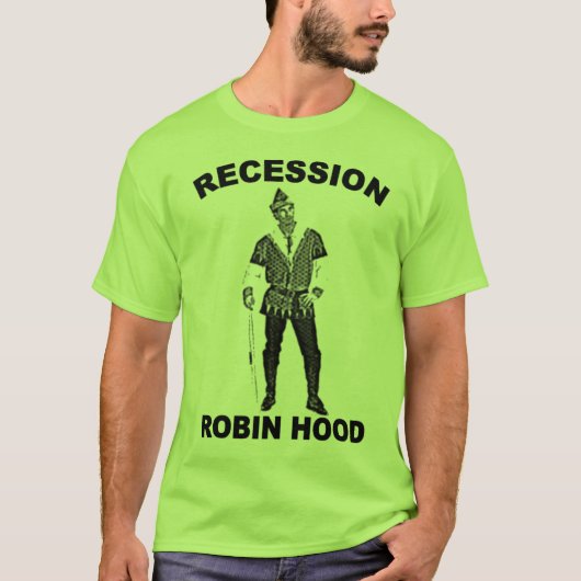 Rap Couture - Recessie Robin Hood T-shirt (Voorkant)