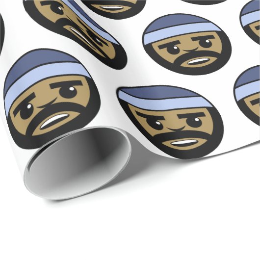 Rap Face Cadeaupapier (Rol Hoek)