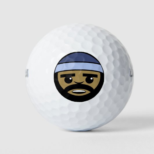 Rap Face Golfballen (Voorkant)